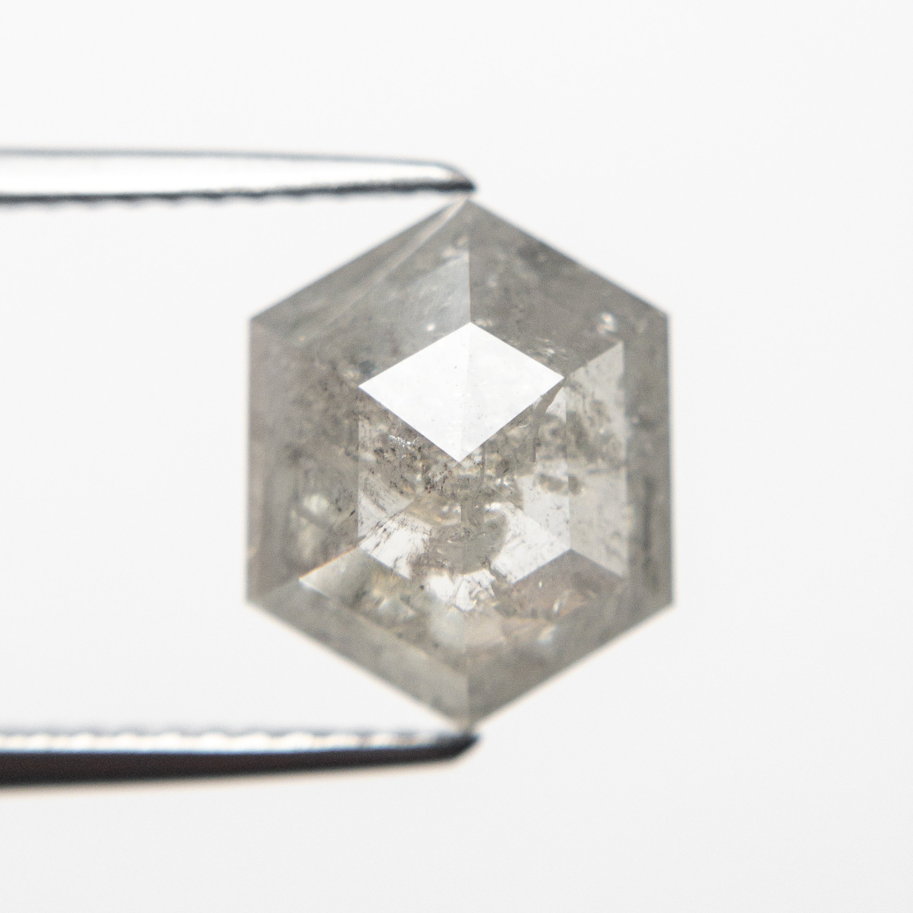 3.26ct 10.86x8.67x4.37mm Hexagon Rosecut 19619-02