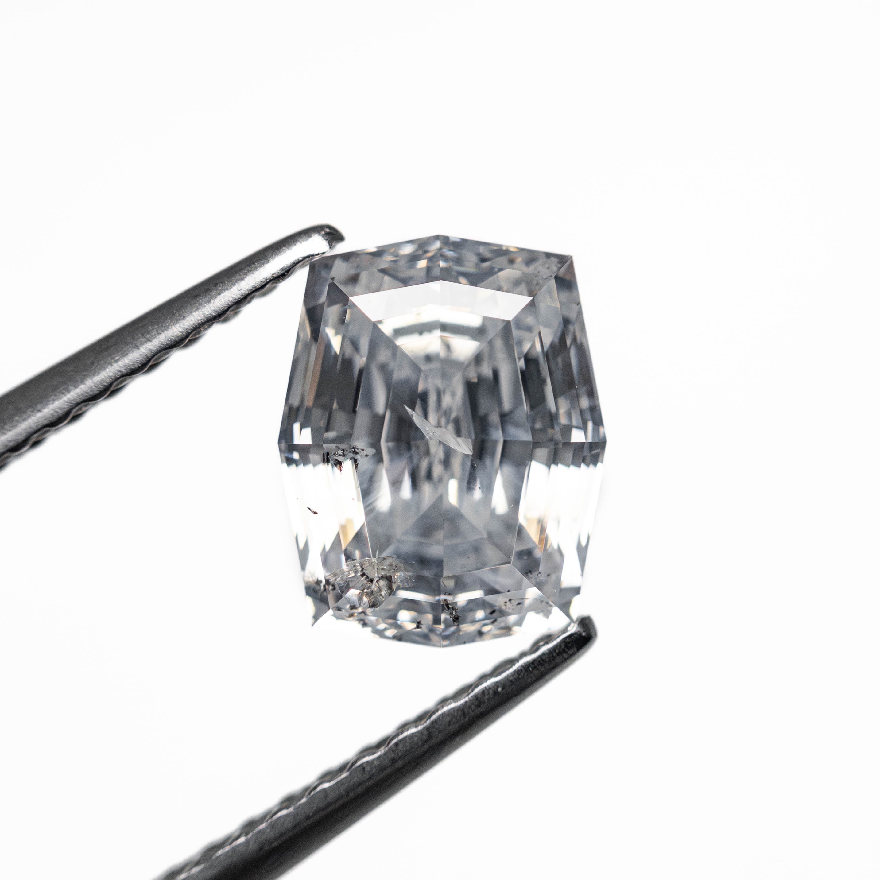 1.62ct 7.48x5.94x4.33mm GIA I2 E Geo Cushion Step Cut 24527-01