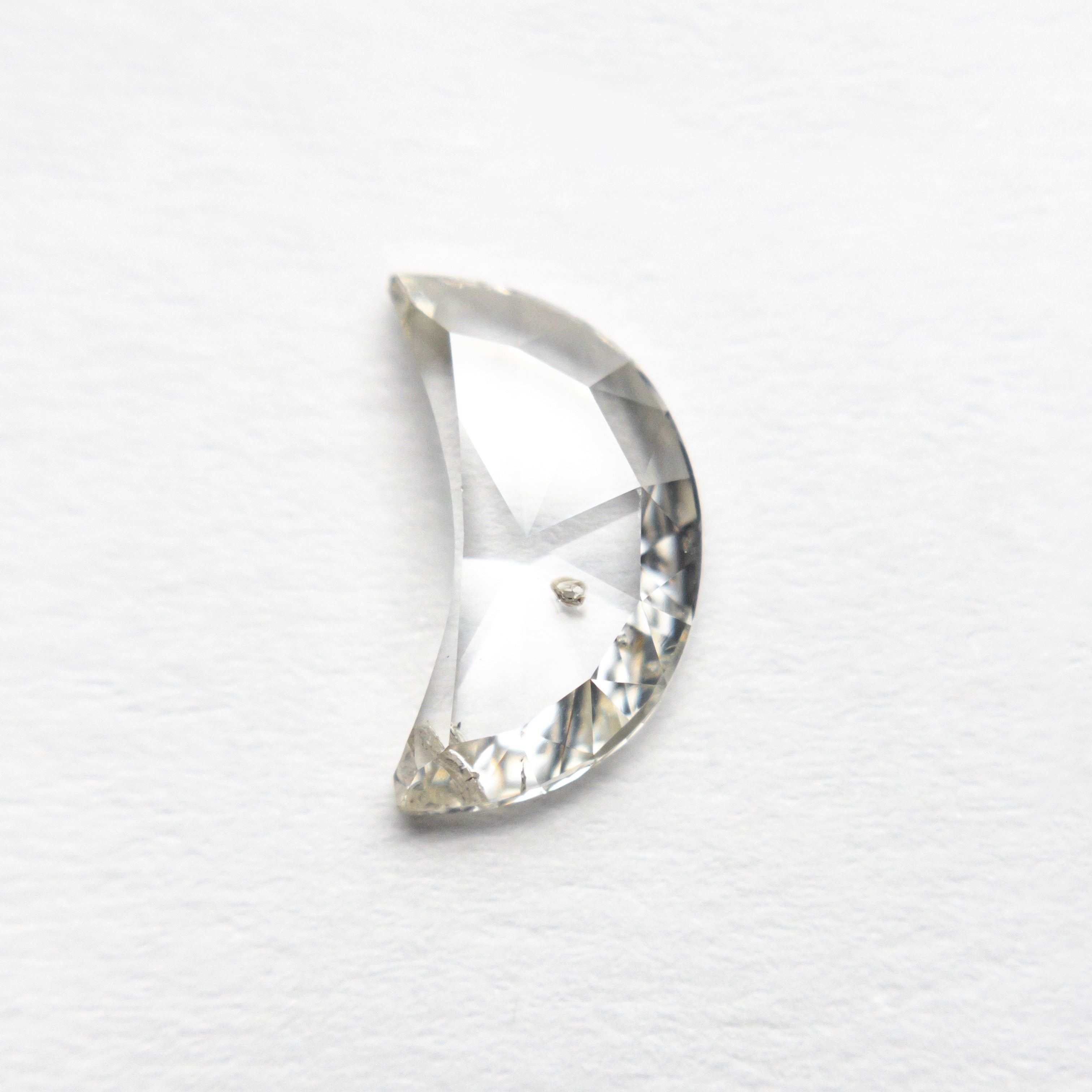 0.87ct 9.11x5.29x1.88mm Crescent Moon Rosecut 18155-02