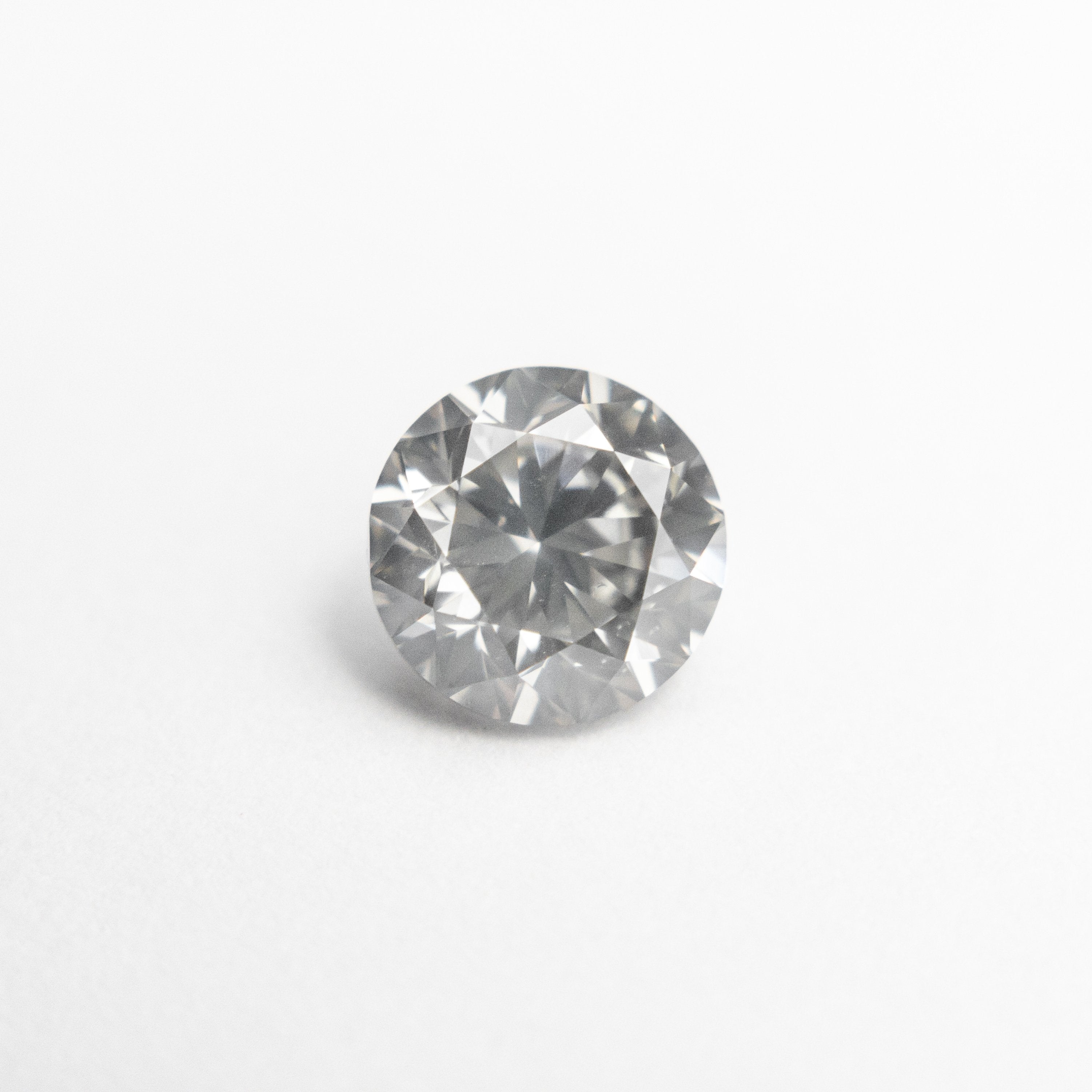 1.00ct 6.05x6.03x3.93mm Faint Grey Round Brilliant 19002-01 - Misfit Diamonds