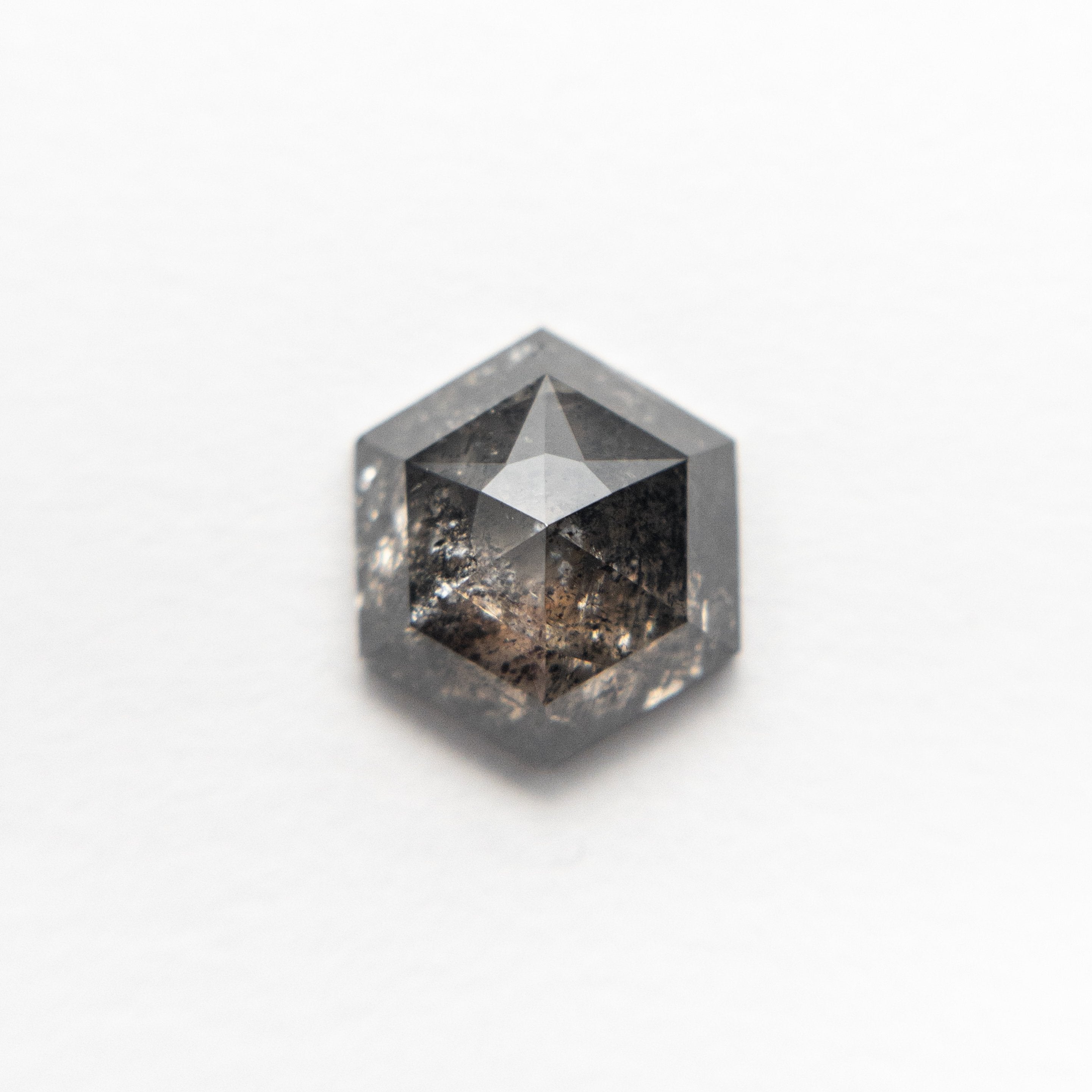 1.22ct 7.33x6.35x3.18mm Hexagon Rosecut 19069-10 - Misfit Diamonds