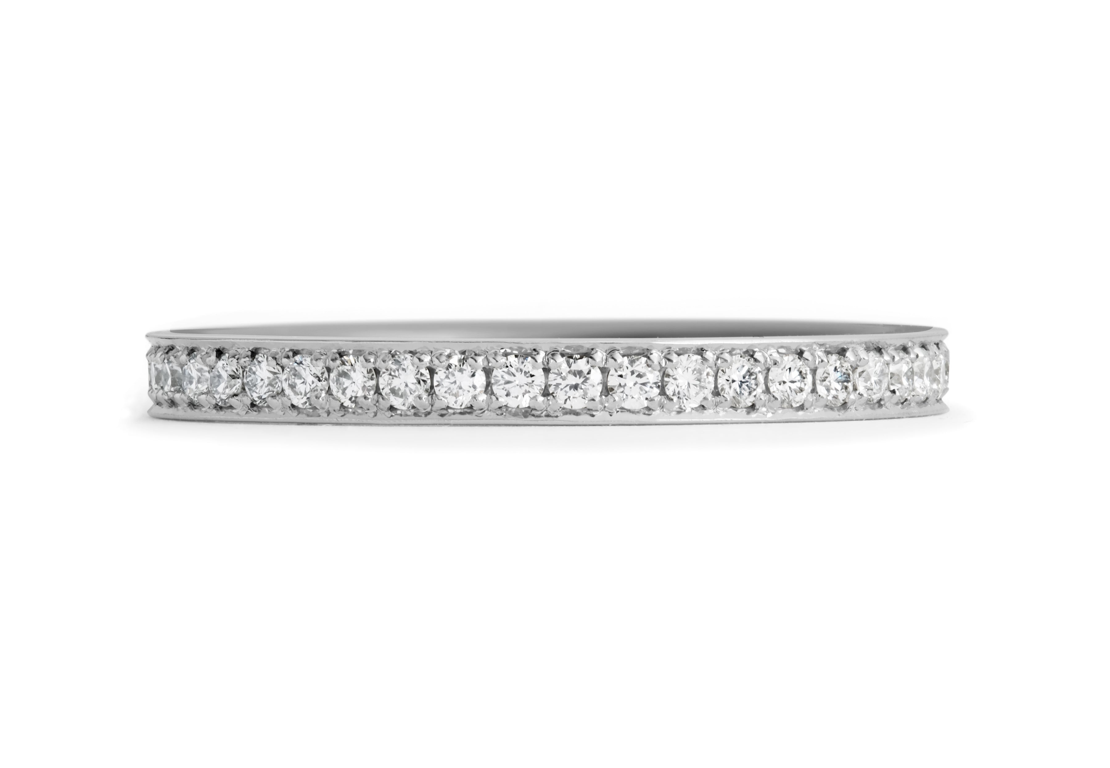 Diamond-set eternity band-McCaul